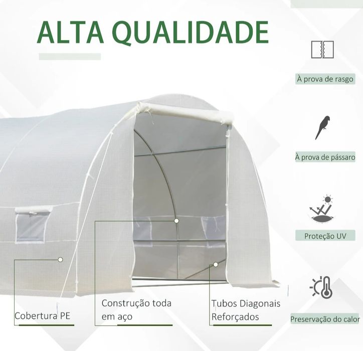 Vendo pequena estufa