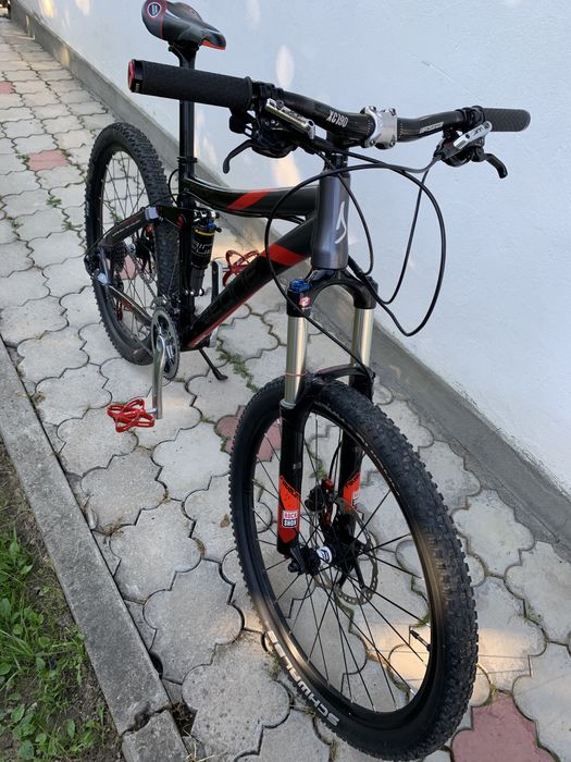 Двопідвіс BeOne moko FS 140, deore XT, SRAM 9, RockShox, 26, 203