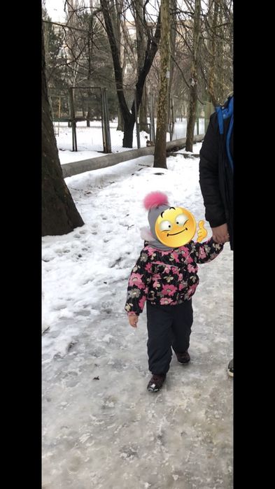 Комбинезон зимний lenne ленне 92+6+краги