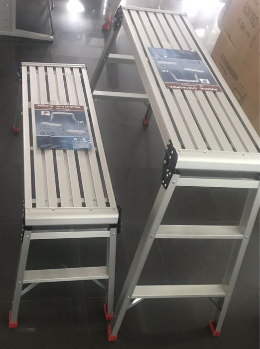 Робоча платформа алюмінієва, помост ПРАКТИКА