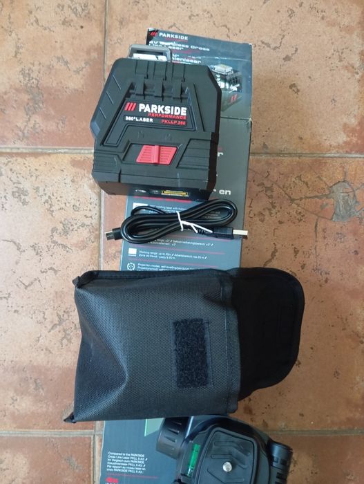 Laser Parkside Performance a bateria 4V