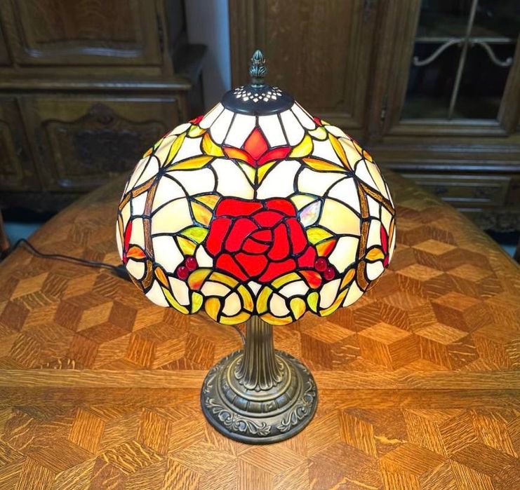 Настільна лампа в стилі Тіффані світильник 6976