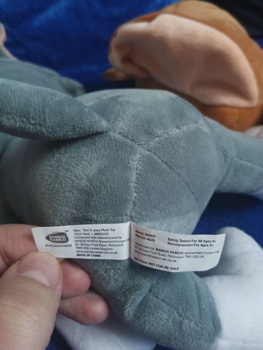 Tom i Jerry maskotki