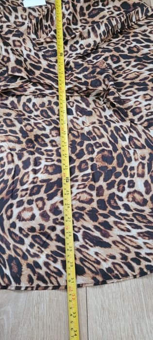 Pareo wiązane zara w panterkę rozmiar XS/S