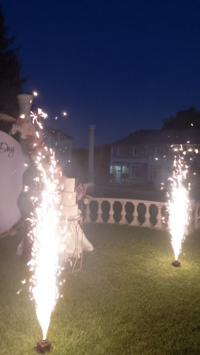 Важкий дим, холодні вогні , конфеті на перший танець молодих.Львів+обл