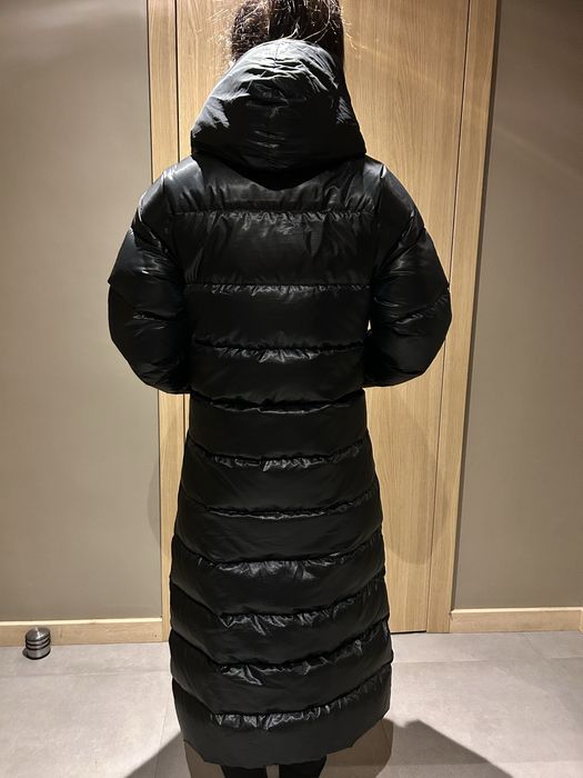 Nike płaszcz puchowy S czarny