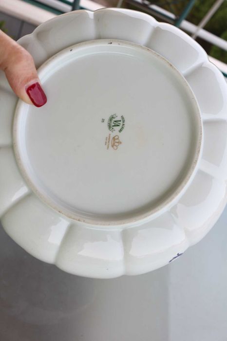 Saladeira Museu Grande 25 cm Coleção Samatra Vista Alegre 1980