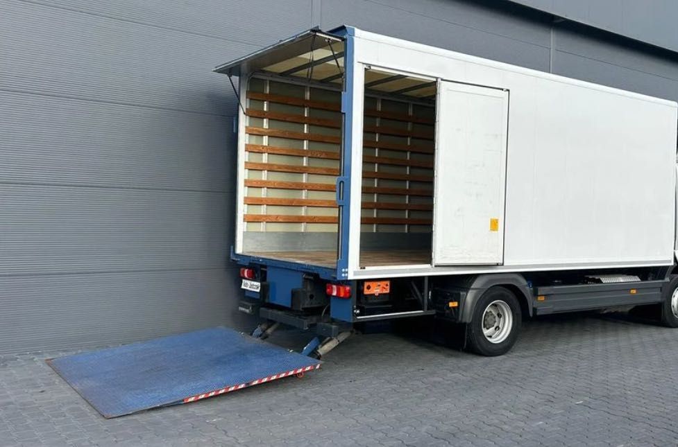 Kontener 14 palet + winda 1500kg Mercedes Atego Iveco MAN