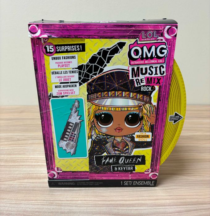 Lalka L.O.L. Surprise O.M.G. LOL Surprise OMG Rock Fame Queen O.M.G.