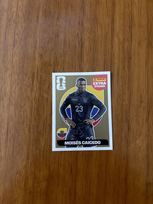 Cromo moisés caicedo