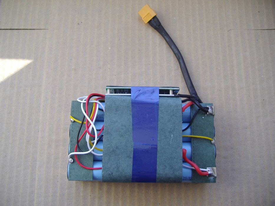 Аккумулятор Li-ion 36v 4.4Ah LG 20шт 18650 с платой BMS