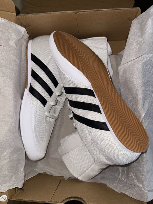 Боксерки Adidas box hog 2 white