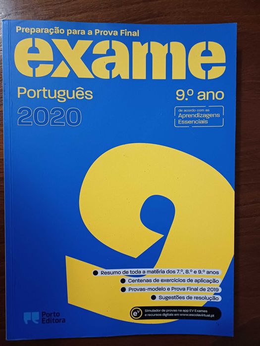 Livros de preparação exame nacional