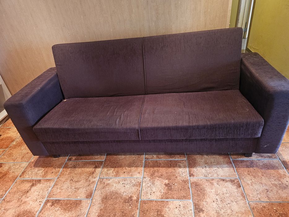 Sofá cama, pouco uso