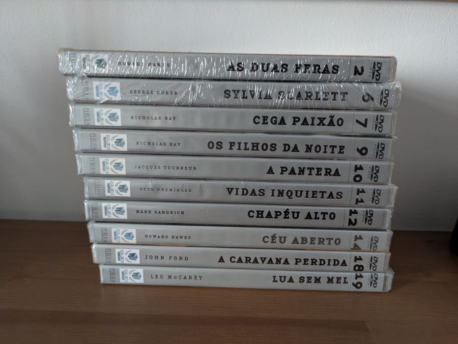 Coleção DVDs NOVOS e SELADOS (Vários 10) América Deluxe - Clássicos Publico.