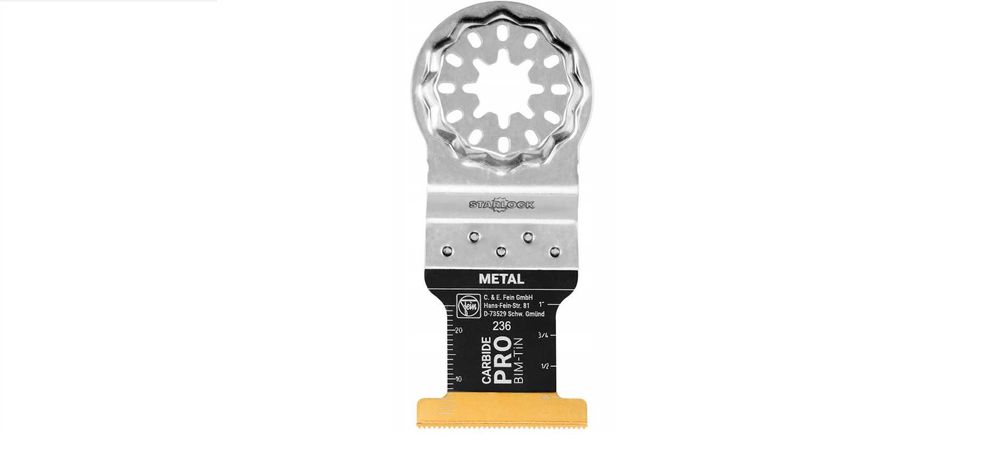 FEIN METAL CARBIDE PRO ostrze brzeszczot multimaster 3SZT