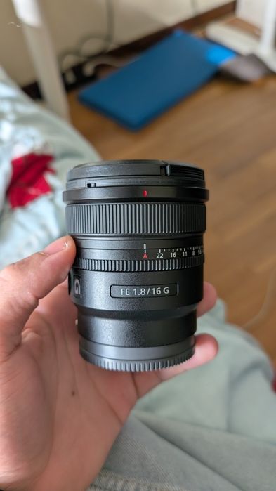 Sony 16mm f1.8 G