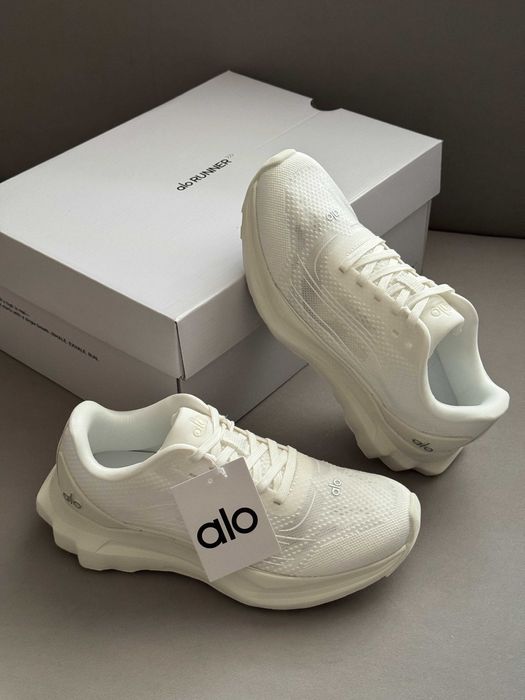 ОРИГІНАЛЬНА ЯКІСТЬ 36-45! • Кросівки Alo Yoga Runner White