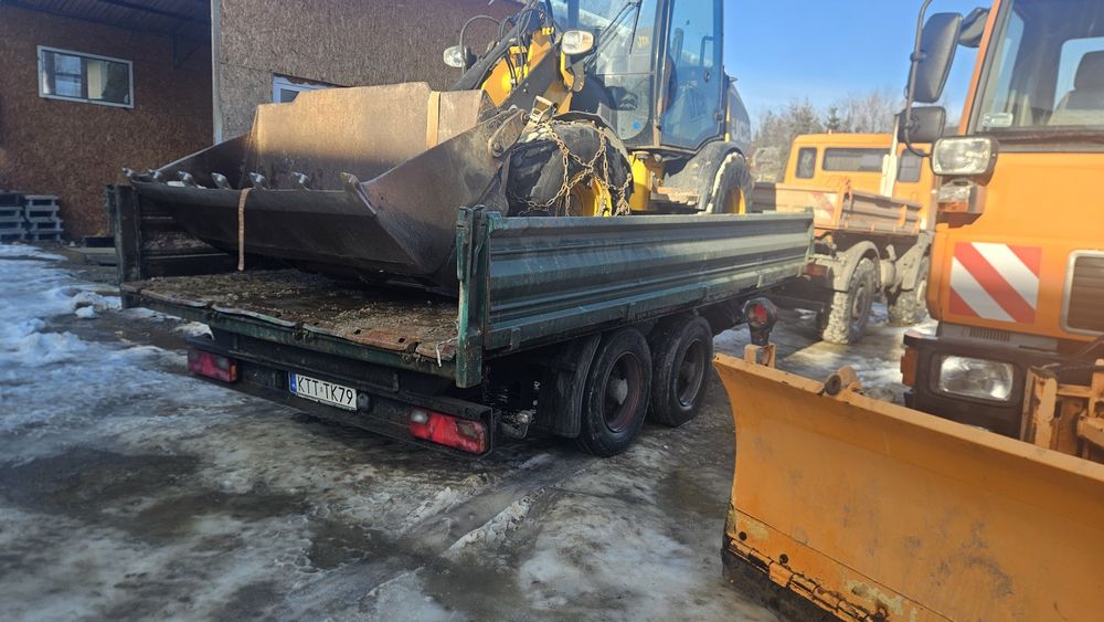 Obermaier przyczepa tandem kiper 3 strony