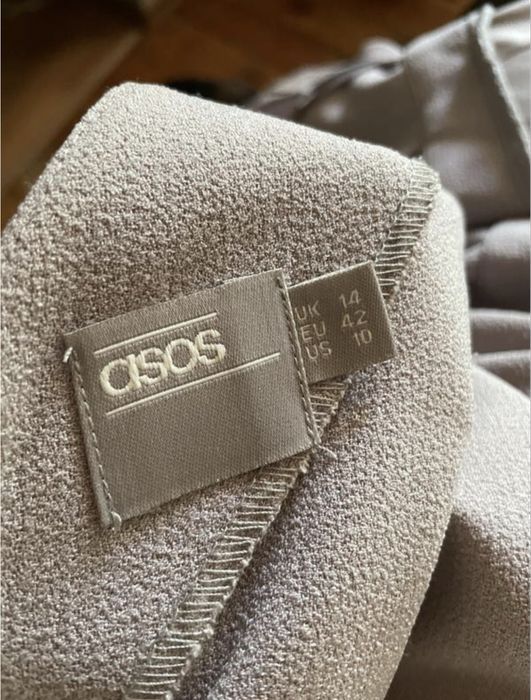 Стильное платье цвета пильной розы asos wiggle midi dress, L