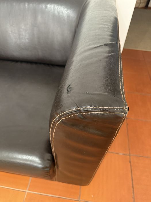 Sofa 2 lugares castanho