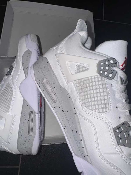 Buty Trampk Jordan 4 Retro White Oreo R.43