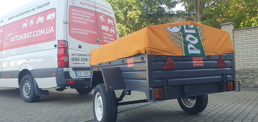 Причіп автомобільний КАМА-500 «Случ»метал 2мм Україна