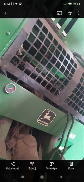 prasy John Deere 575,590, kosiarka,dłużyce,przetrząsarka,opryskiwacz.