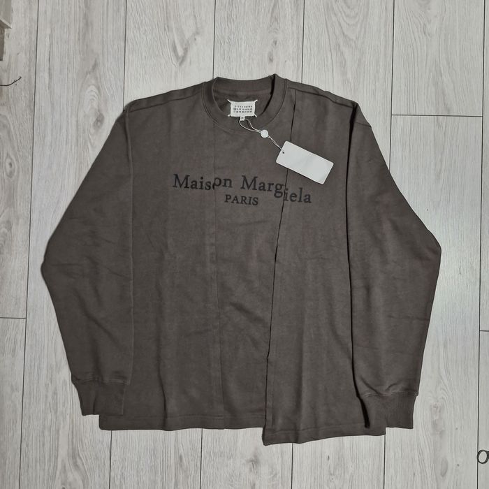 Світшот maison margiela лонгслив maison margiela худі маржела mm6