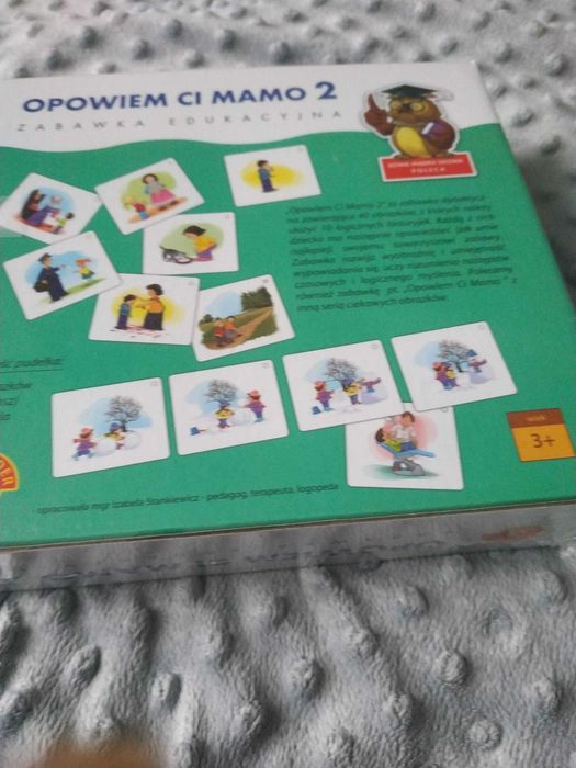 Gra edukacyjna Opowiem ci mamo 2 ; zabawka   NOWA