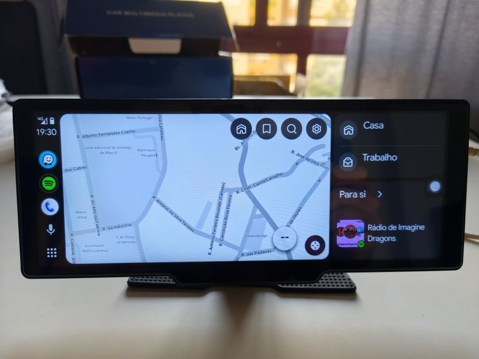 Carplay e Android Auto Portátil 10.26 Polegadas