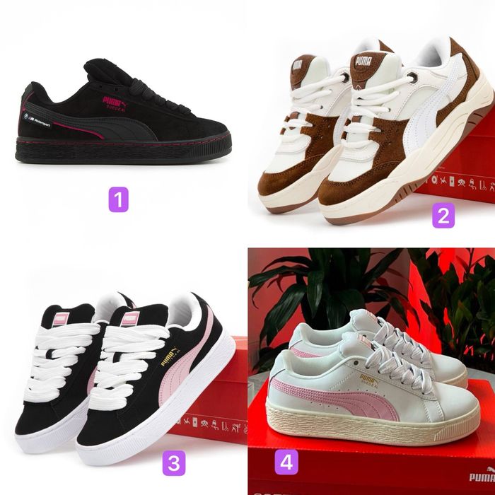 ‼️Puma Suede XL замшеві кросівки streetwear