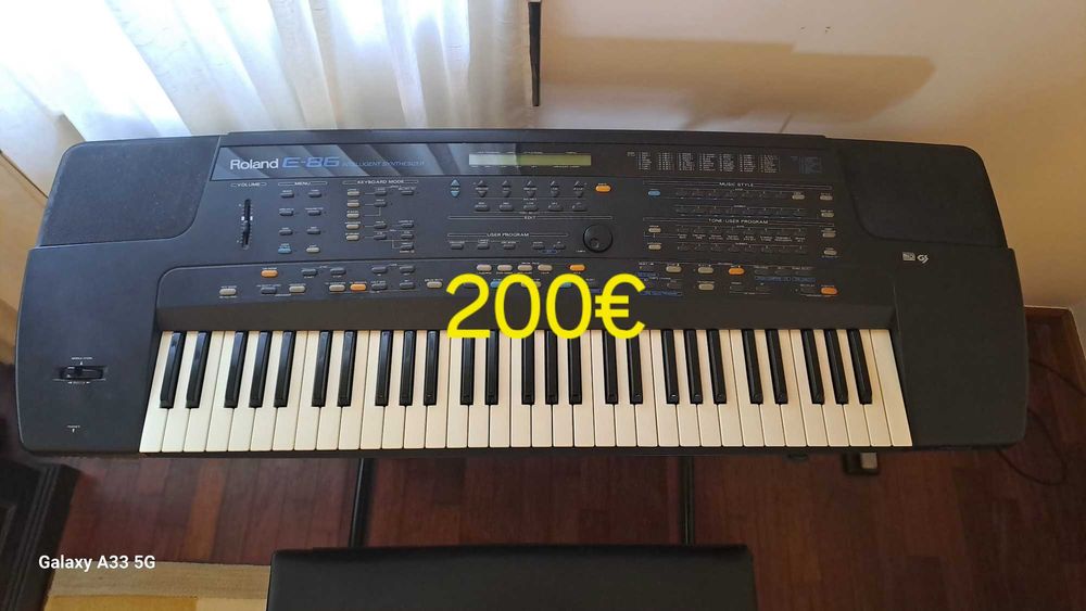 VENDO ÓRGÃO eletrónico.