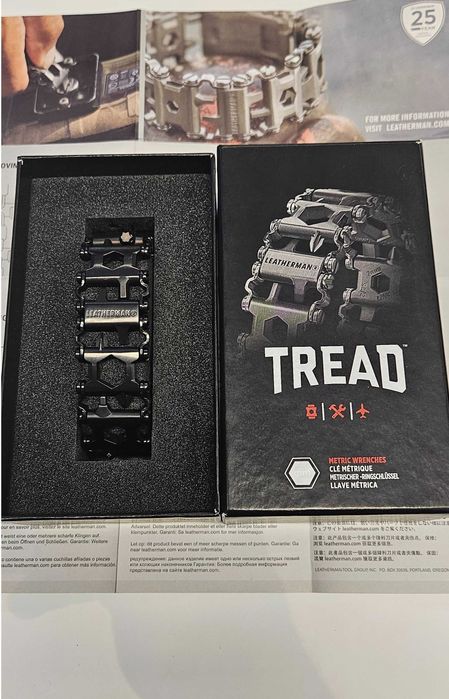Leatherman TREAD Black DLC METRIC multitool EDC Wrocław