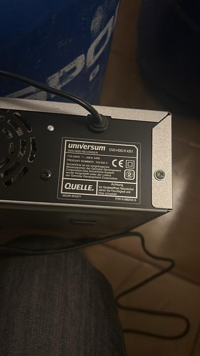 Nagrywarka DVD  z HDD universum