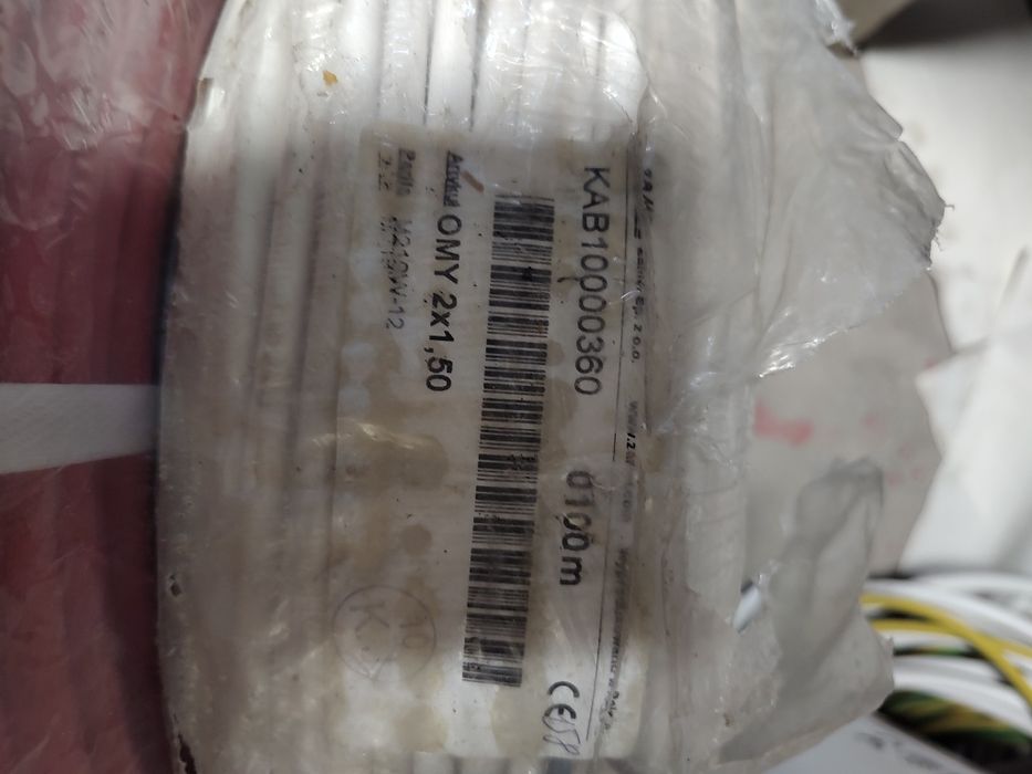 Przewódy elektryczne linki skrętki glosnikowy pożarowy