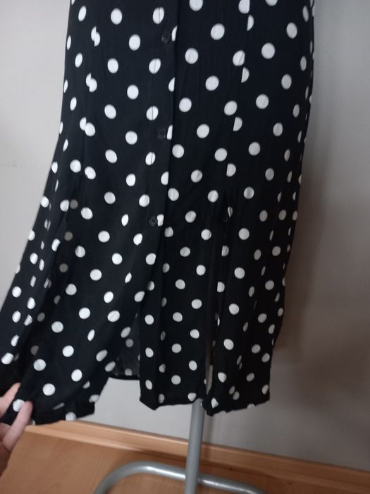 Sukienka w grochy xs h&m