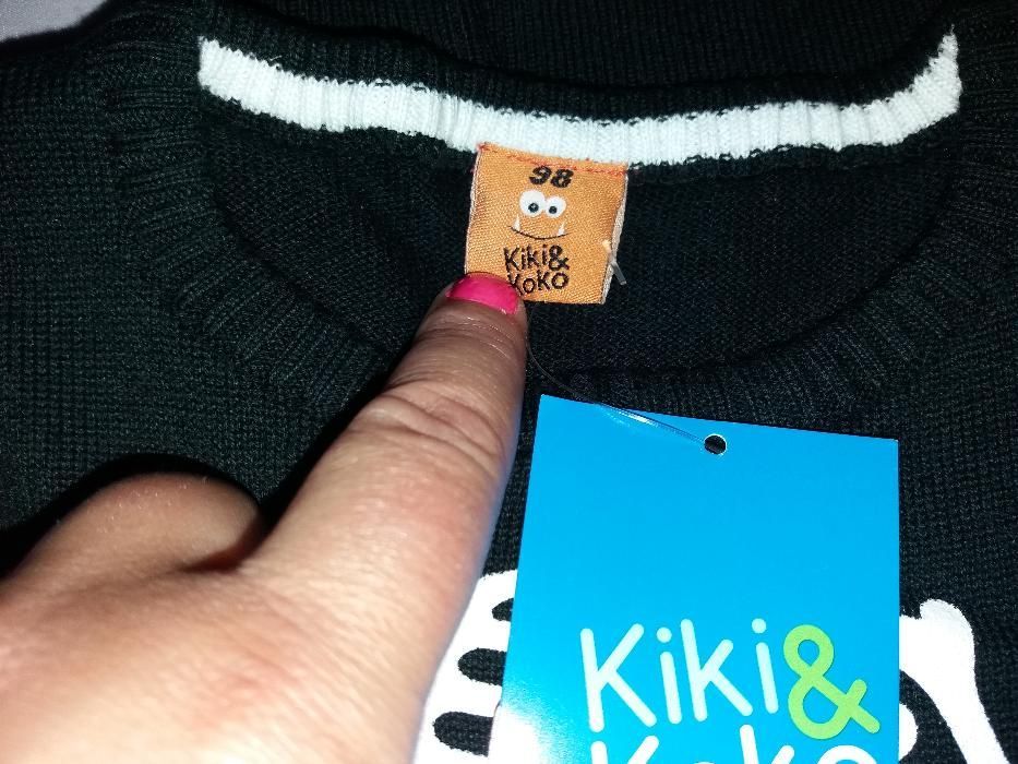 Sweterek Kiki i Koko Nowy - rozmiar 98 i 110