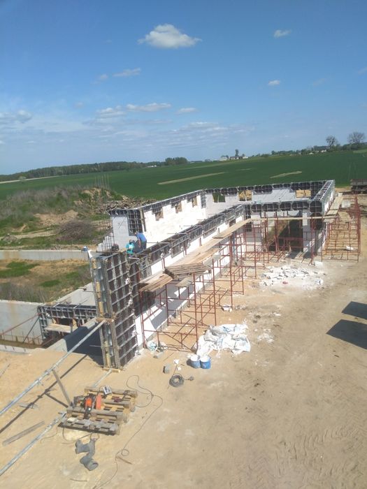Wynajem szalunków sciennych lub wynajem z montażem