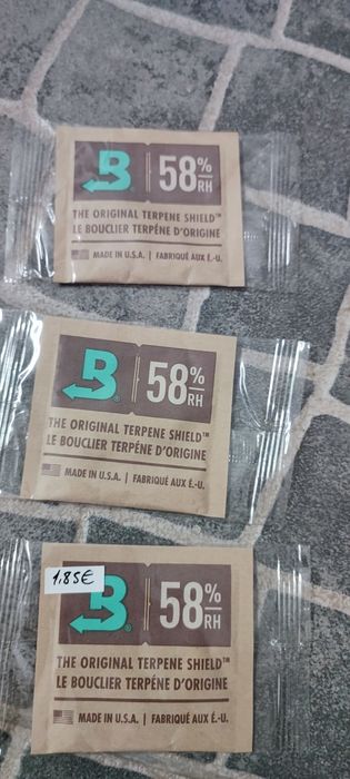 Pack 3 bolsas Boveda  58% 8g