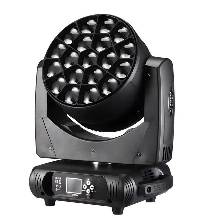 Głowica Ruchoma Wash 19x40W Tempo RGBW LED Bee Eyes Beam Zoom OEM FV23