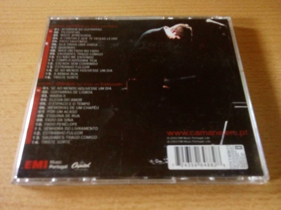 CAMANÉ - Ao Vivo - Como Sempre... Como Dantes 2xCD