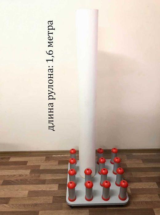 Держатель передвижной рулонов подставка мобильная баннера оракала