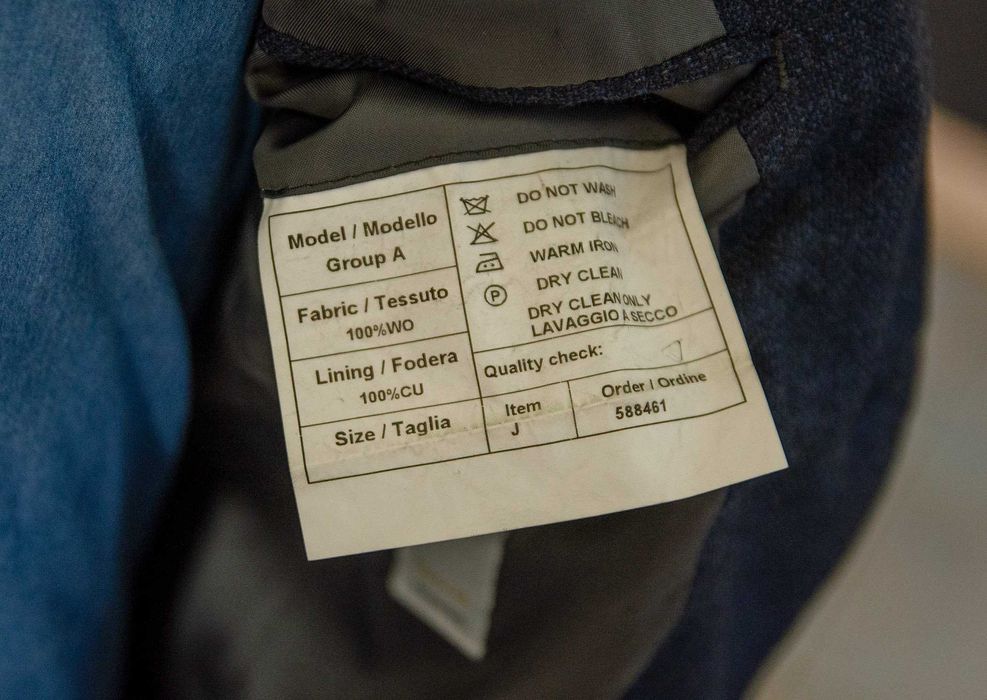 Marynarka szyta MTM, r50 (50L), 100% wełna, Gallery Tailors