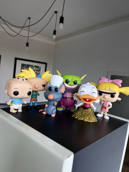 Колекція фігурок Funko Pop лотом (Арнольд, Хельга, Скрудж Макдак, Рататуй тощо)