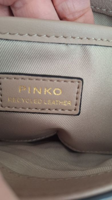 Torebka Pinko w pięknym beżu