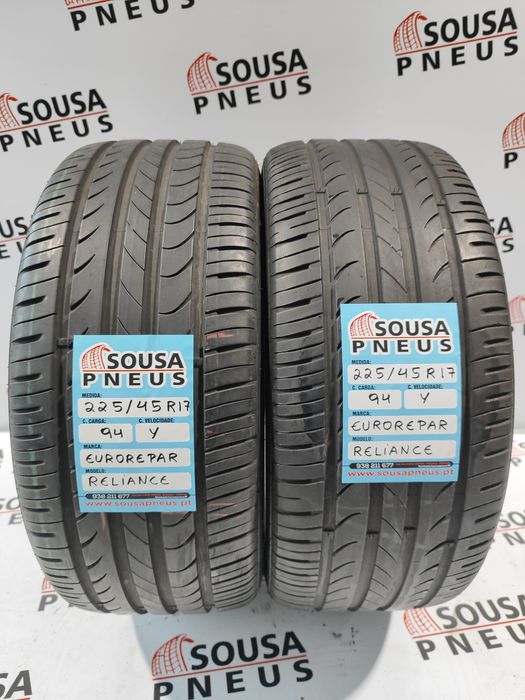 2 pneus como novos 225-45R17 - Oferta dos Portes