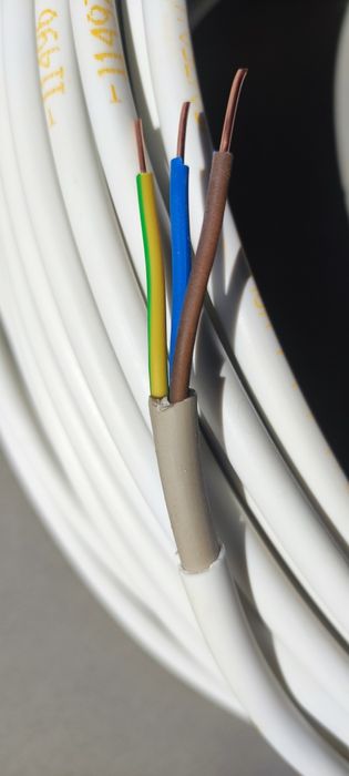 Kabel elektryczny YDY 3x1 450/750V _38m