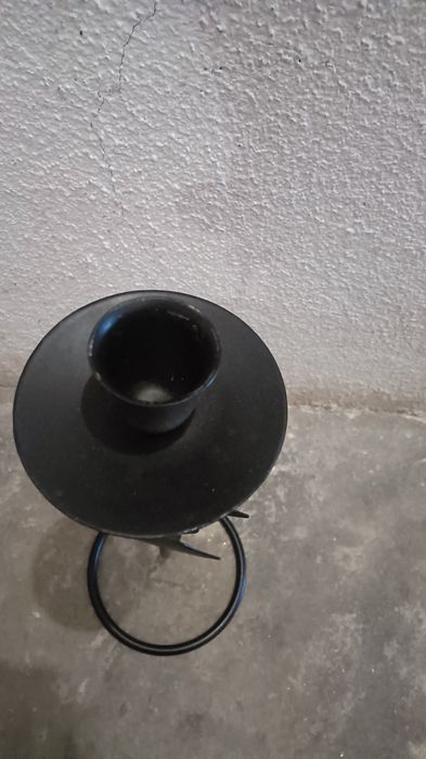 Castiçal em ferro lua