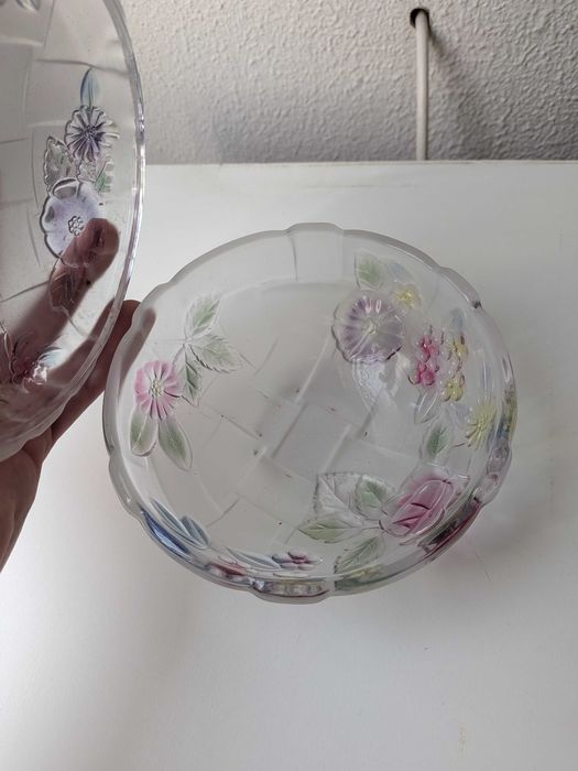 Taça/Bomboniere SOGA Japan - Vidro Trabalhado